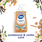 Dial Antibacterial Defense Liquid Hand Soap + Aloe, Sandalwood & Vanilla Scent, 11 Fl Oz (Pack of 12), Dermatologist-Tested Hand Wash, Gentle Formula