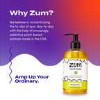 Zum Indigo Wild Hand Soap - Natural Liquid Hand Soap - for Bathroom & Kitchen - Lemongrass Scent - 12 oz (4 Pack)