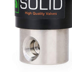 U.S. Solid 1/4" Stainless Steel Electric Solenoid Valve 12VDC Normally Closed VITON(45-PACK)