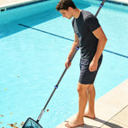 DOBEN Carbon Fiber Pool Pole, 16FT Heavy Duty Telescopic Pool Pole, Universal Extension Pole for Nets, Skimmers, Brushes