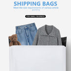 Myrvexel 100Pack 24x26" White Poly Mailers - Self Sealing, Waterproof & Tear-Resistant Shipping Envelopes for E-Commerce, Clothing, Books & Small Business