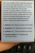 AMZEYE Tighten and Lift Neck Cream, Instant Face Lift Cream, 1.7 fl oz, Firming Fine lines, Loose & Sagging On Face, Decollete & Other Skin Areas