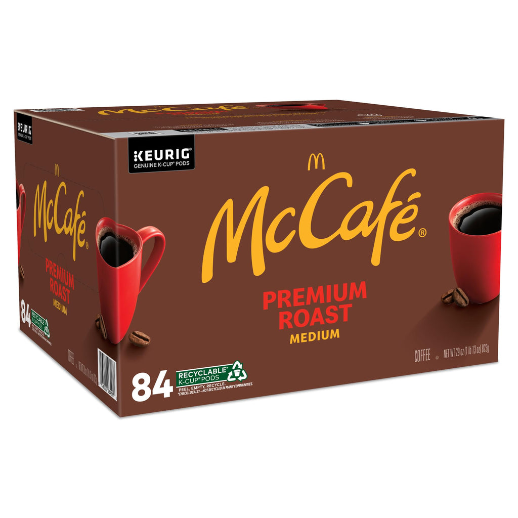 McCafe Premium Roast Coffee, Single Serve Keurig K-Cup Pods, Medium Roast, 84 Count