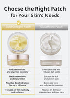 SNP 125Da Collagen + 24K Gold Perfection Eye Patch | Nourishing Under Eye Patches for Wrinkles and Dark Spots | Under Masks for Puffy Eyes and Dark Circles | Korean Collagen Skincare | 60 Patches