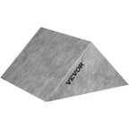 VEVOR Tile Shower Seat, 22.4" x 16" x 20" Ready to Tile Shower Seat, Factory Waterproof & 100% Leak Proof Tileable Shower Corner Seat, 440lbs Load-Bearing Triangular Board Shower Bench, Grey