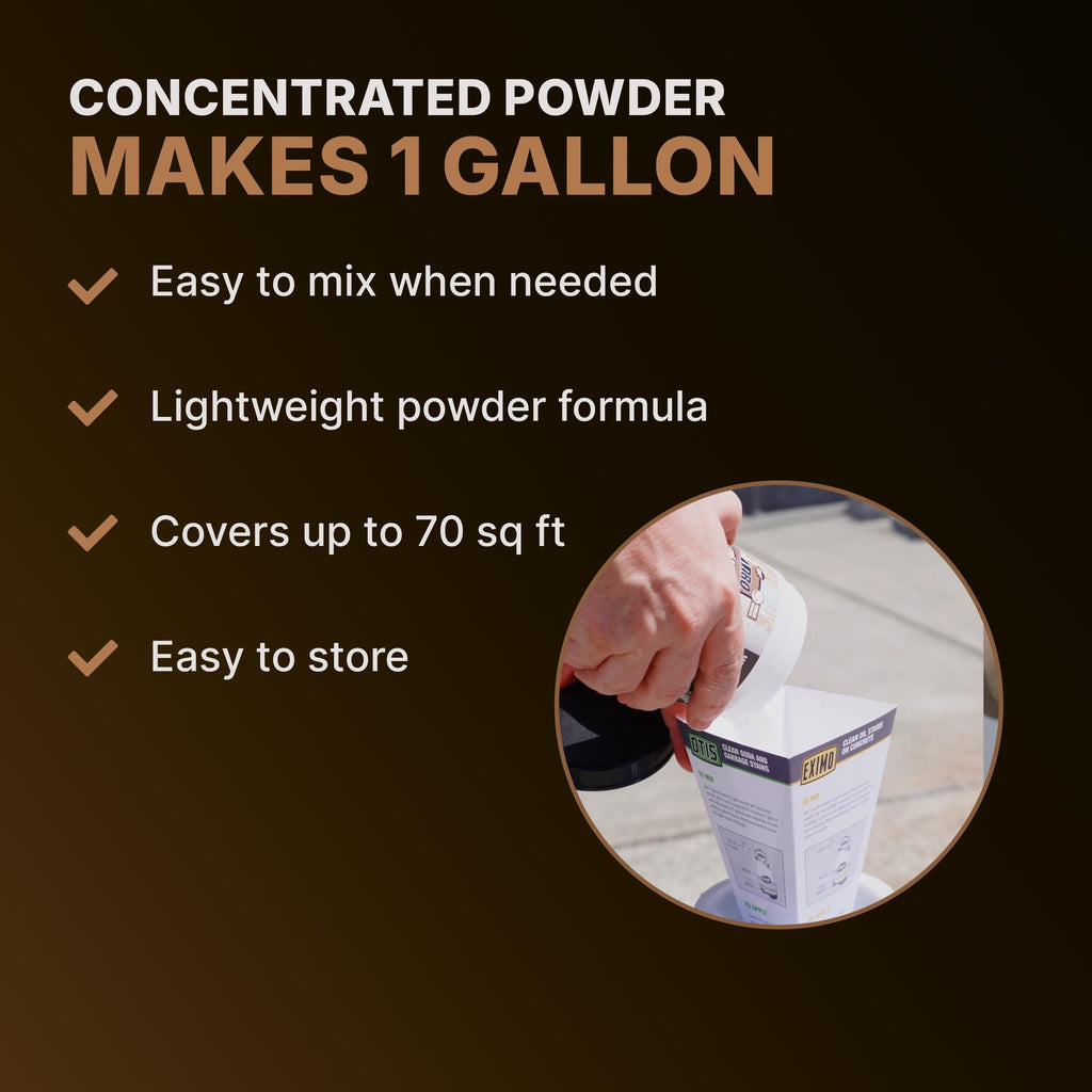 CAF Lift Pro | Rust Remover Concentrate | Concrete, Pavers, Brick, Tile