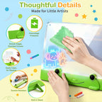 Loowoko LED Drawing Board for Kids, 16" Rechargeable Glow Drawing Tablet, with Color Lights, Adjustable Brightness, LED Drawing Pad, Gifts for Girls Boys Kids Children for Birthday Christmas Gift