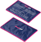 Magic Gel Premium Ice Pack (Reusable) - Gel Ice Pack for Icing Injuries, Pain Relief, Cold Compress for Reducing Swelling. Flexible [2 Pack]