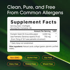 NatureBell Pumpkin Seed Oil 3,000mg with Saw Palmetto - 240 Softgels - Rich in Omega-6 & Omega-9 - Supplement for Heart, Brain, Hair & Bladder Health*