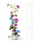Thealyn Garden Trellis 2 Pack 72'' H x 12'' W Metal Plant Trellis