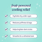 SpaLife Cooling Cucumber Eye Pads | Korean Dark Circles & Puffy Eyes Treatment | Nourishing Cucumber Eye Pads | Eye Mask for Puffy Eyes Daily Depuffing Eye Patches | 48 Count