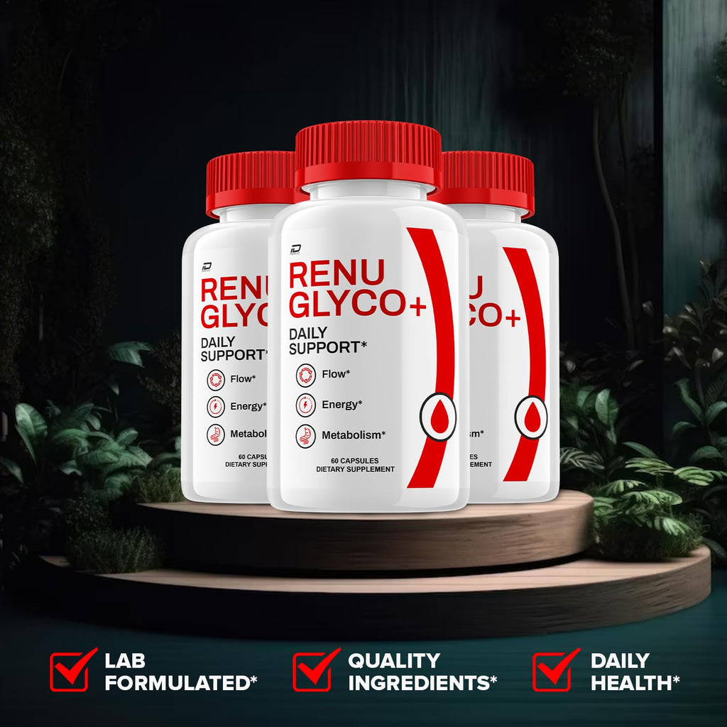 Indelo Renu Glyco Capsules, RenuGlyco Pills Supplement Reviews, Daily Support - 2 Pack - 120 Capsules