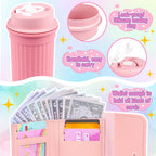 Oisacirg Play Purse with Watch, Phone, Pretend Play Toys for Girls Ages 3-8