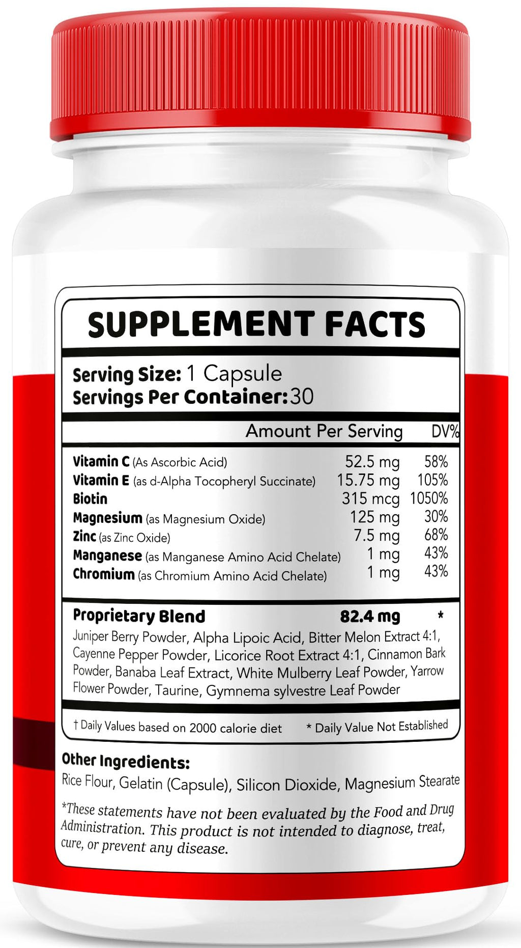 True Balance Blood Support Pro Glycogen Capsules Maximum Strength, TrueBalancePro Pills Supplement Multivitamin All Natural Advanced Formula Daily Health & Wellness, 30 Capsules for 1 Month