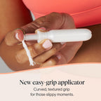Cora Organic Cotton Tampons (36 Super Plus Tampons)