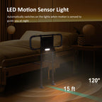 Bed Rails for Elderly Adults Safety, Elderly Assistance Products, Bed Rails for Seniors with Non-Slip Handles, Motion Sensor Light Fits King, Queen, Full, Twin (Compatible with Bed Frames 13.2"-19.7")