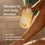 HUME SUPERNATURAL Ultra Nourishing Body Wash, Vanilla Daze, 16 fl oz - Cleanse, nourish and replenish skin with Niacinamide, Hyaluronic Acid, and Prebiotics. Free from Sulfates, Parabens, Phthalates