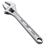 Jetech 10-Inch Adjustable Wrench - Professional Heavy Duty Chrome Vanadium Steel Shifter Spanner with Inch/Metric Scale Wide Caliber Opening