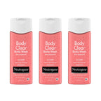 Neutrogena Body Clear Acne Body Wash Pink Grapefruit - Salicylic Acid Formula for Breakout Treatment, Exfoliating Cleanser for Clear Skin, 8.5 fl. oz. Bottle, 3-Pack