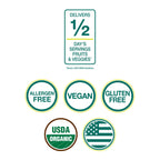 Green Superfood Shot, Organic Fruits, Root Vegetables, Kale & More, 2oz Daily Green Drink to Take on The Go, Smoothie Juice Cleanse, Vegan, Gluten-Free (6 Pack)