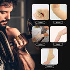 OK TAPE Self Adherent Cohesive Bandages Wrap - 12Packs, 3" x 5 Yards, Non-Woven Self Adhesive Bandage Wrap for Thumb, Finger, Wrist, Ankle, Vet Wrap Bandages Tape (Beige)
