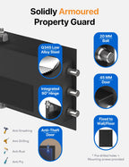 FORFEND Smart Home Safes | WiFi Safe Box App Unlock/Alarm | Voice Command, Kidnap SOS Alarm, Tamper Detect, Frozen Mode| Money Security Lockbox History Track | Caja Fuerte Anti-Pry Remote Live Monitor