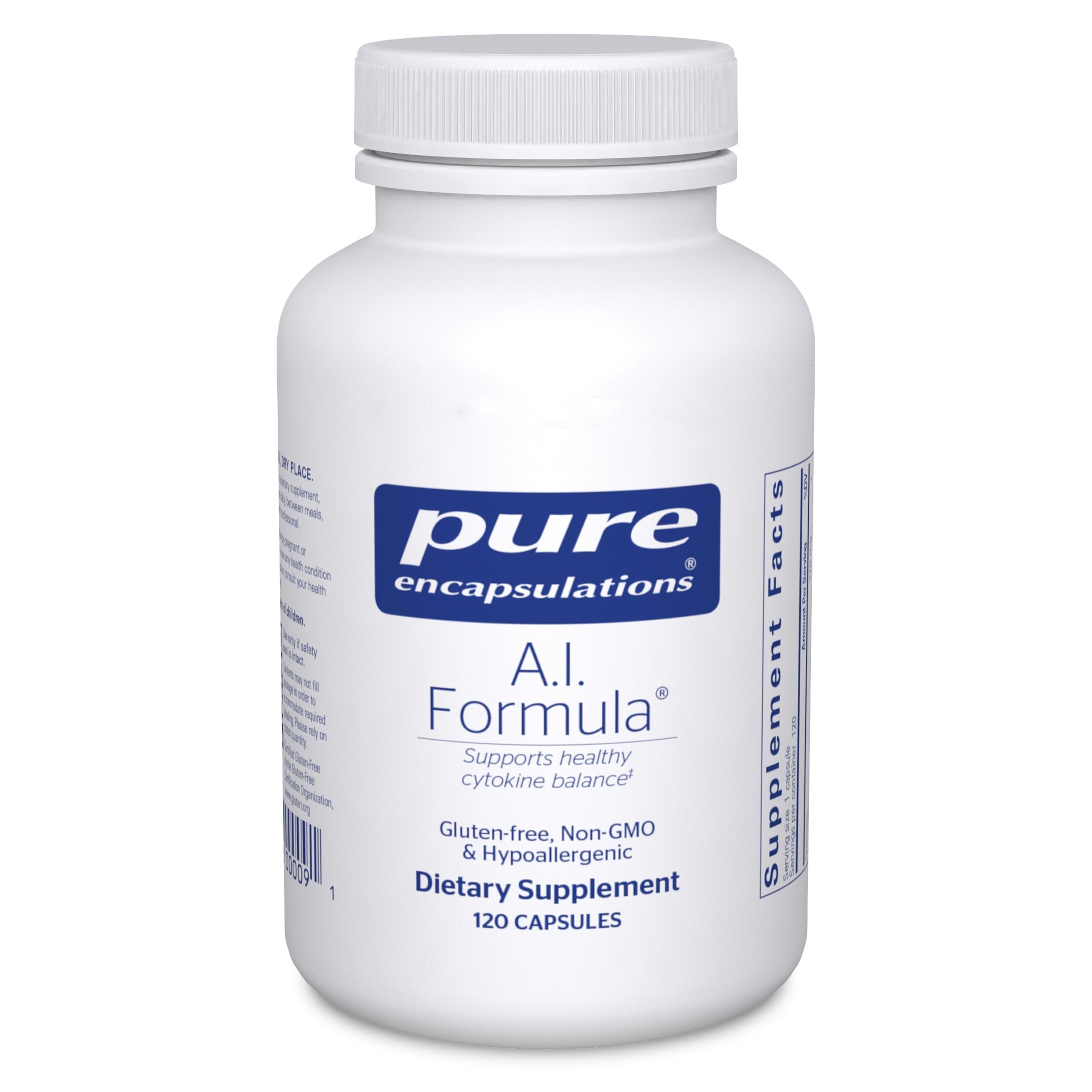 Pure Encapsulations A.I. Formula | Hypoallergenic Dietary Supplement to Promote Healthy Immune Response* | 120 Capsules