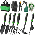 Velway 11-Piece Garden Tools Set Heavy Duty with Ergonomic Handles