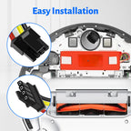 TQTHL Battery for Xiaomi Roborock S5, S5 Max, S50, S6, S6 MaxV, S7, Q7 Max V Ultra Pure, Q5 Q5 Max Q5 Pro, Brr-2p4s-5200s, Mijia 1st and 2nd Generation Robot Hoover（Not for Roborock Qrevo ）