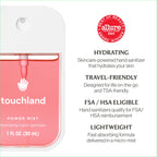 Touchland Hand Sanitizer Spray, Juicy Trio - 3 x 1 FL OZ