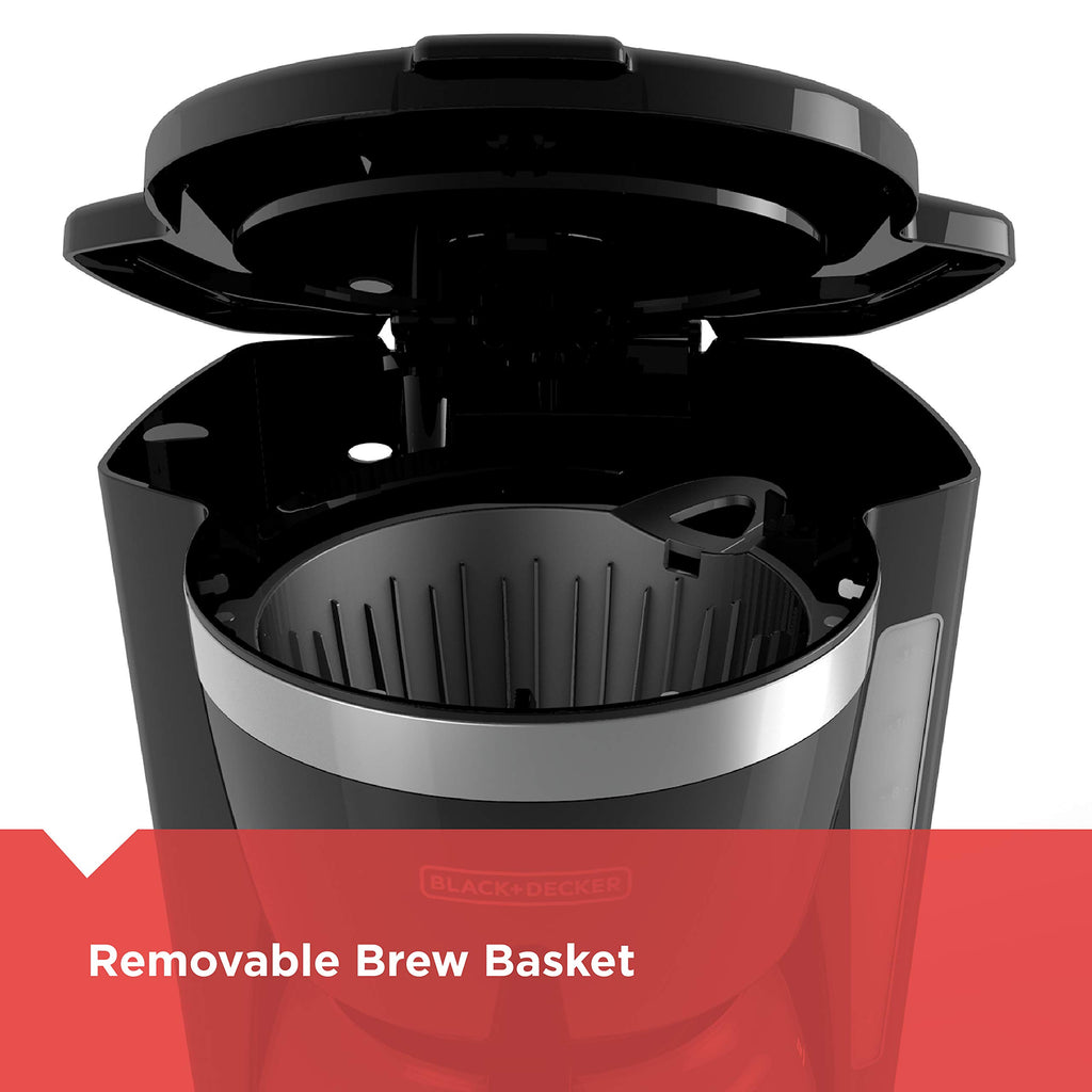 BLACK+DECKER 12-Cup Drip Coffee Maker with Vortex Brewing