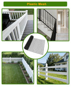 Chicken Wire Fencing - Plastic Chicken Wire Mesh Fence Netting for Garden