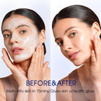 Pier Auge PDRN Mask | Douce Aura Face Mask | Overnight Face Mask for Glass Glow Skin -Glowup & Hydrating, Firming and Moisturizing | Facial Masks | No-Rinse Sleeping Mask 50ml,1.69 fl.oz