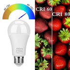 Aukora Led Dusk to Dawn Light Bulb 4 Pack, 12W (100-Watt Equivalent 1000lm) Smart Sensor Light Bulbs Indoor E26/E27 6000K Daylight A19 for Porch Yard Garage Garden Patio Outdoor (Cool White)