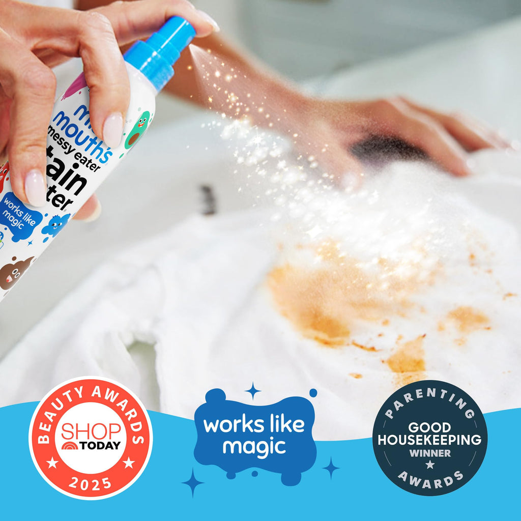 Miss Mouth's Messy Eater Stain Treater, Laundry Stain Remover, 4 Oz, 2 Pack