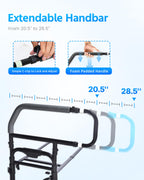 Sangohe Bed Rails for Elderly Adults Safety - Heavy Duty Bed Rail for Senior & People Falling Out of Bed - Bed Rail for Elderly, Height Adjustable, Fits Thick Mattress, Hold up to 300 Lbs, 504Q
