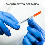 U-100 1/2ml 31ga Disposable Syringe and 31G x 6 mm (1/4’’), 20Pack