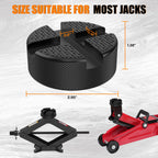 Universal Floor Jack Pads 4 PCS Pinch Weld Jack Pad - Car Jack Stand Adapter, Lift Frame Rail Protection Car Accessories