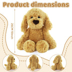 Furvana The Golden Retriever Plush Stuffed Animal, 10"
