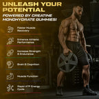 ZyterX Creatine Monohydrate Gummies for Men & Women, 9000MG Creatine Gummies Sugar Free with L-Taurine, BCAA 2:1, B12 B6 for Boost Strength, Focus & Endurance, Vegan, Non-GMO, Pineapple 120pcs