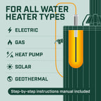 Corro-Protec Powered Anode Rod for Water Heater