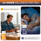 Wellcatcher Tinnitus Support for Ear Ringing: Liposomal Flavonoids Tinnitus Supplement Supports Inner Ears Healthy Auditory Nerve Function & Sleep, Daytime Nighttime 24H Kits for Adults Vegan 120CT