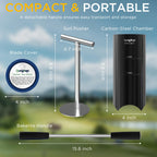 KINGTOP Golf Hole Cutter for Putting Greens, 4 and 6 in Cutting Depths