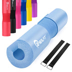 NEALFIT Barbell Pad Squat Pad for Squats���Squat Bar Pad���Great for Weightlifting,Lunges and Hip Thrusts���Foam Sponge Pad���Fit Standard and Olympic Bars Perfectly (Light Blue)