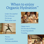 GOODONYA HYDRATE Electrolyte & Mineral Powder, 11.9oz, 42 Servings - Certified Organic, Real Lemon Juice, Himalayan Pink Salt, Stevia, Coconut Water, Paleo, Plant Based, No Sugar Added