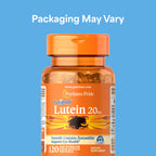 Puritan's Pride Premium Lutigold Lutein Carotenoid 20mg with Zeaxanthin for Men and Women, Dietary Supplement for Eye Health Support, 8 Month Supply, 120 Easy-to-Swallow Softgels, 2 Pack