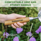 Haliaeetus Potting Soil Scoop, Bend Proof Stainless Steel Gardening Scoop