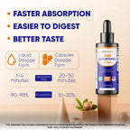 Vitamatic 2-Pack Melatonin 20mg Liquid Drops - 2 fl oz (59 ml) Each - Natural Berry Flavor - Non-GMO, Vegetarian Supplement for Adults
