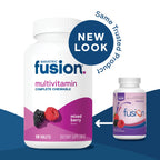 Bariatric Fusion Bariatric Multivitamin with Iron Complete Chewable | Mixed Berry | Post Bariatric Vitamins for Gastric Bypass and Sleeve Gastrectomy | One Month Supply