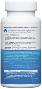 Instaflex Advanced Joint Support Nutritional Supplement Capsule with Doctor Formulated Joint Relief Supplement, Featuring UC-II Collagen & 5 Other Joint Discomfort Fighting Ingredients, 60 Ct